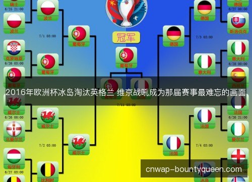 2016年欧洲杯冰岛淘汰英格兰 维京战吼成为那届赛事最难忘的画面